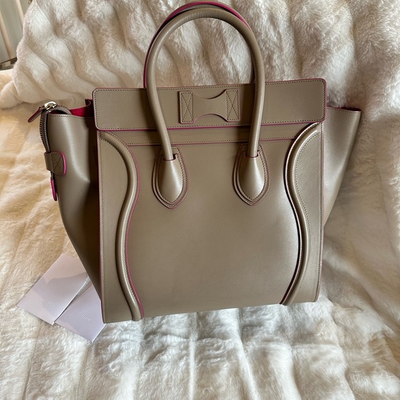 Authentic CELINE Mini Luggage Tote - Picture 3 of 14
